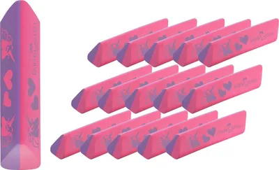 Image de Faber-Castell - Gommes licornes, lot de 15