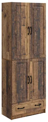 Produktbild von vidaXL Schrankset 2 stk. Altholz Holzwerkstoff