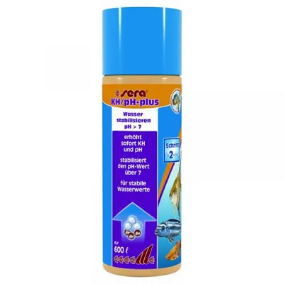 Produktbild von sera KH/pH-plus 100 ml Wasseraufbereiter fürs Aquarium, puffert & sichert den pH-Wert, wirkt gegen biogene Entkalkung, schafft artgerechte Bedingungen