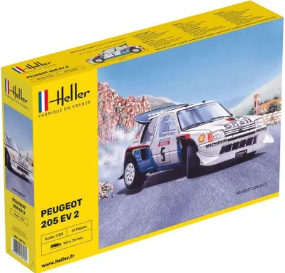 Produktbild von Heller Peugeot 205 EV 2 1:24, 80716