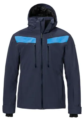 Productafbeelding van Schöffel heren ski-jas, model STYLE SAFUNA, marineblauw: maat 50: donkerblauw. Kleur: donkerblauw. Maat: 50