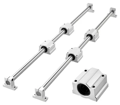 Lineare Führungsschienen SFC25, 2x 1000 mm + 4 Gleitblöcke