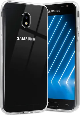 Produktbild von FROSTED-Case für Samsung Galaxy J3 (2017), Farbe:Crystal-Clear