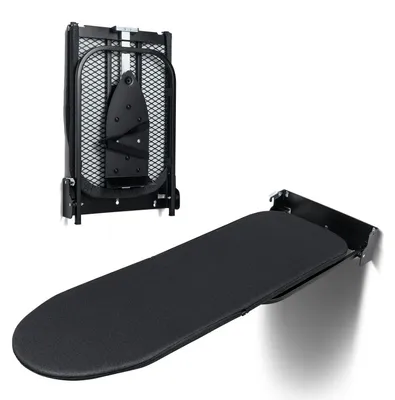 Produktbild von Wandmontierte, klappbare Bügelbrett mit Hitzebeständiger Abdeckung - 31 x 91,5 cm