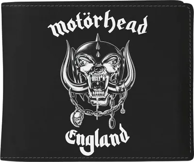 Produktbild von Motorhead - Brieftasche, England RO14824 (Einheitsgröße) (Schwarz/Weiß)