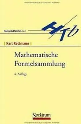 Produktbild von Mathematische Formelsammlung