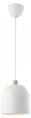 Immagine prodotto di NORDLUX Gaston lampadario a sospensione in metallo, Variante: Ø 200 x 240 mm, E27, 40 W, bianco