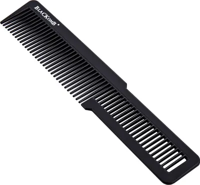 Produktbild von Blackomb - Haarschneidekamm, Antistatischer Kamm, Kamm zum Haare Schneiden, Haarschneidehilfe, Professioneller Haarkamm, Schwarz