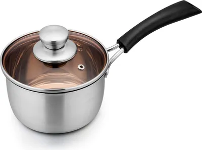 Produktbild von Edelstahl-Topf 14cm 0,9l rostfrei spülmaschinenfest