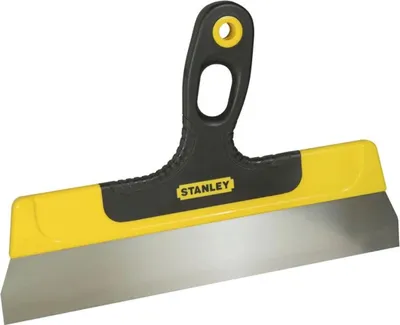 Produktbild von Stanley Flächenspachtel, Edelstahl, Kunststoff, Schwarz, Edelstahl, Gelb, 1 Stück(e), 50 cm