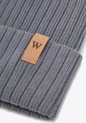 Produktbild von Wittchen Herren-Baumwollkappe, klassisch, grau