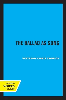 Produktbild von The Ballad as Song