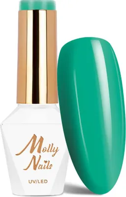 Obrázok produktu pre Molly Nails Green Party Green Ocean HEMA/Di-HEMA-freier Hybrid-Nagellack, 8 g, č. 86