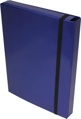 Produktbild von DONAU 2056400-10 Heftbox, A4, 40mm, blau