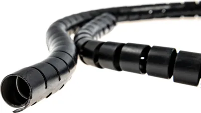 Produktbild von 5 Meter Kabel Schlauch Bündler Manager Elektro Kanal Band 16-28 mm Schwarz