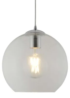Produktbild von Pendelleuchte, Metall, plattiert, Chrom, Glas, dimmbar
