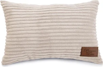 Zdjęcie produktu dla Designed by Lotte Ribbed – poduszka dla psa – jasnoszara – 35 x 23 cm