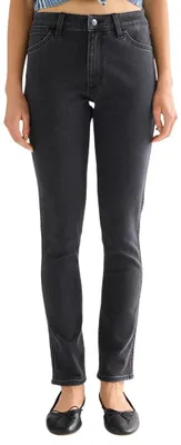 Image de Wrangler - Jeans pour femmes - Coupe skinny - Couleur Sienna - Noir délavé
