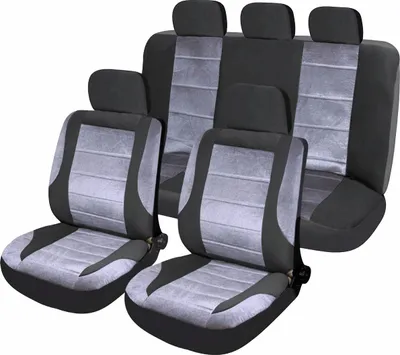 Produktbild von Compass 31670 - Autositzbezüge 9er Set DELUXE AIRBAG