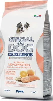 Imagen del producto de Monge 8009470059862, Alimento para adultos, Para cualquier raza, Salmón, 3 kg
