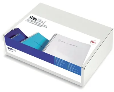 Obrázek produktu pro GBC RG810670, Bílá, 3 listy, Kov, A4, 9,5 mm, 297 mm