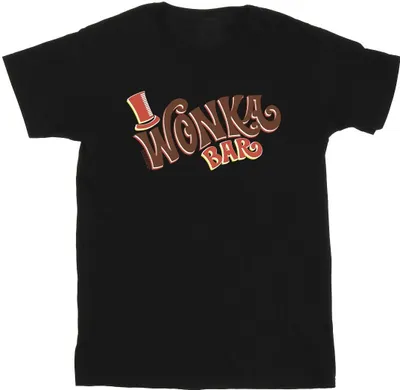 Produktbild von Willy Wonka - "Bar Logo" T-Shirt für Herren BI48715 (5XL) (Schwarz)