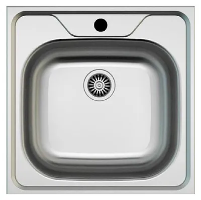 Immagine prodotto di Lavello monovasca incasso monostampo N24435AS 50x50