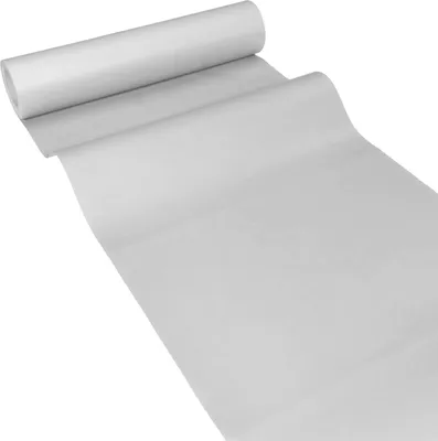 Produktbild von 50m x 0,40m JUNOPAX® Papier Tischläufer hellgrau
