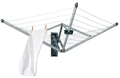 Produktbild von Brabantia WallFix, Wall-mountable rack, Silber, 1800 mm, 1820 mm, 450 mm
