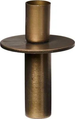 Produktbild von IB Laursen Kerzenhalter FLASCHENSTECKER Gold für 1 DÜNNE Kerze Kerzenständer