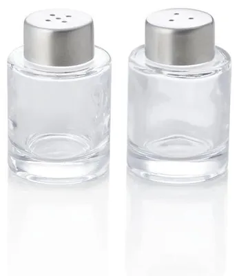 Produktbild von Mini Salz-/Pfefferstreuer Set, Ø 4 cm, Höhe 6 cm, Glas