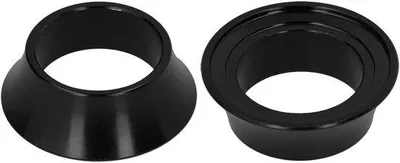 Produktbild von Alu-Konusscheibe für Rennrad, schwarz, Tapered