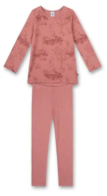 Produktbild von Sanetta Mädchen-Schlafanzug Rosa Woodlands 92