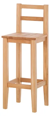 Produktbild von home24 Barstuhl - Kernbuche Massiv - Geölt