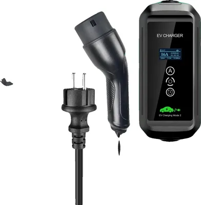 Obrázek produktu pro Přenosná nabíječka EV, nastavitelný proud, rychlé nabíjení, typ 2