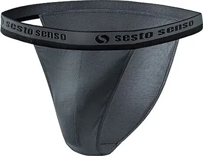 Produktbild von Sesto Senso Pánské slipy TANGA PUMA Pánské kalhoty, Barva: Graphite, Velikost: XL