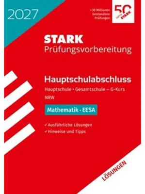 Produktbild von STARK Lösungen zu Mathematik - Hauptschulabschluss (EESA) 2027 NRW - Prüfungsvorbereitung