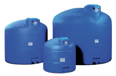 Productafbeelding van Buitenopslagbak voor panettones, blauw, 1000 liter