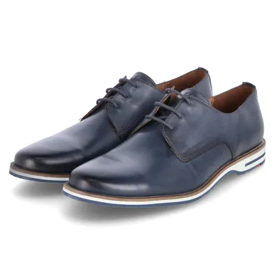 Produktbild von LLoyd Herren Schnürschuhe/ Halbschuhe DAKIN Blau GlattlederGröße:9