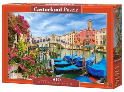 Zdjęcie produktu dla Puzzle 500 The Grand Canal in Venice B-54268