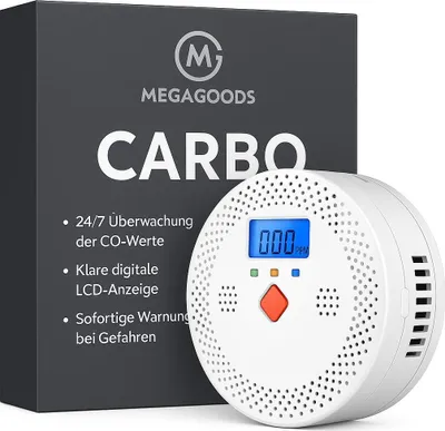 Zdjęcie produktu dla WiFi CO Detektor Inteligentny Alarm Wyświetlacz LCD Tuya 85dB Monitoring PL.
