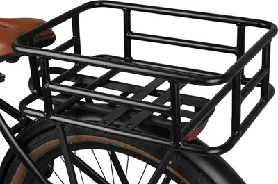 Produktbild von SachsenRAD Gepäckträgerkorb Schultasche,Fahrradkorb, engmaschig,für E-Bikes geeignet C5 S8 S6 R8T R6T C3T R8 Centro,schwarz