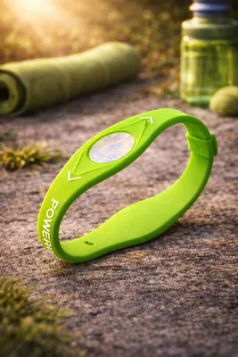 Image de Bracelet énergétique Power Balance – bracelet ionique pour le fitness et le quotidien vert S – 17,5 cm