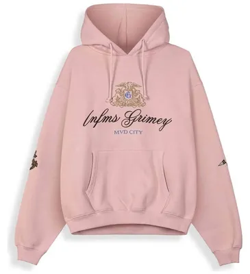 Image de Sweat à capuche Grimey GCH656-PNK pour Homme