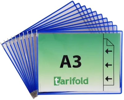 Obrázek produktu pro 10 tarifold Sichttafeln   blau