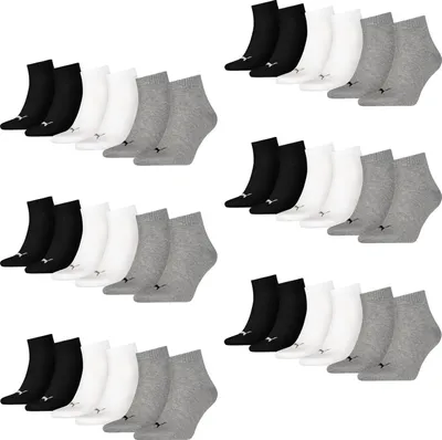 Produktbild von 18 Paar PUMA Uni Quarter Socken