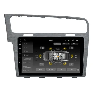 Zdjęcie produktu dla Androidowe radio samochodowe 10 cali 64GB do VW Golf 7 (2012-2017) z nawigacją, CarPlay, Android Auto i Bluetooth