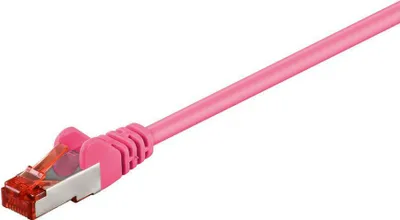 Produktbild von Microconnect B-FTP602PI, 2 m, Cat6, F/UTP (FTP), RJ-45, RJ-45, Pink