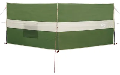 Image de vidaXL Paravent de camping Vert 344x120 cm Imperméable à l'eau