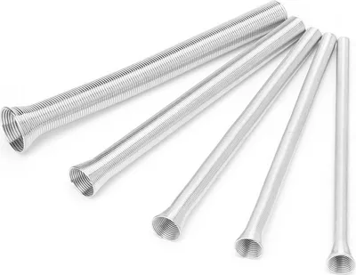 Obrázok produktu pre 5Pcs 21cm Super elastická oceľová pružinová rúrka na ohýbanie PVC elektrických drôtov